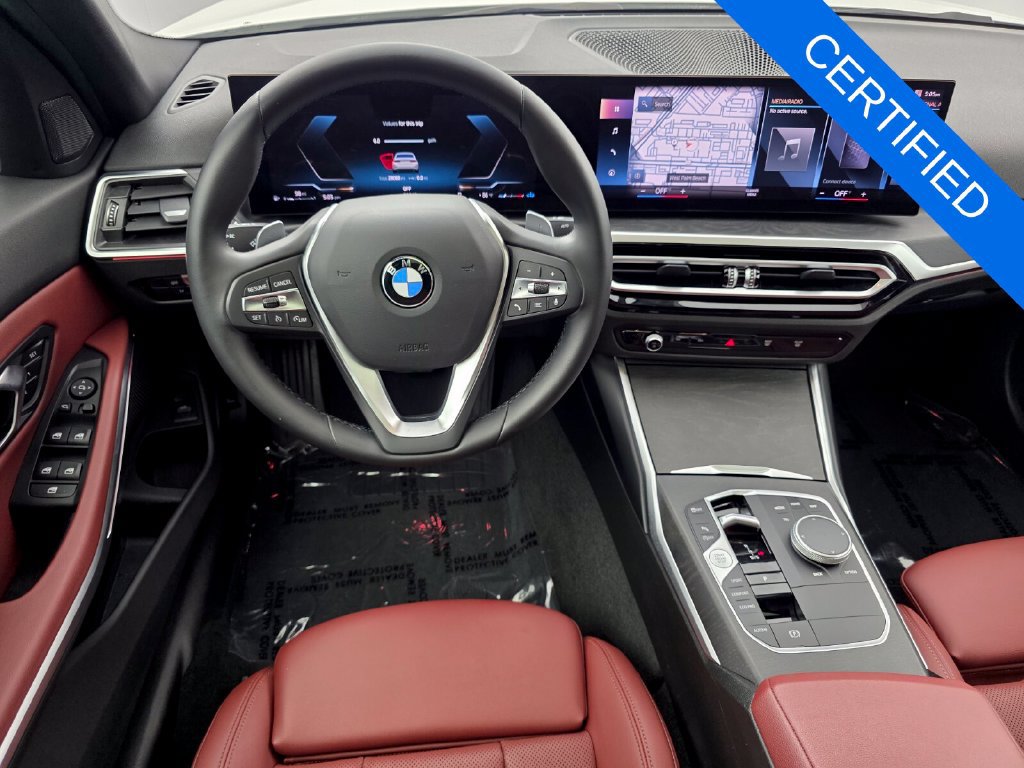 Certified 2023 BMW 330i Sedan w/ Driving Assistance Package RWD image 13