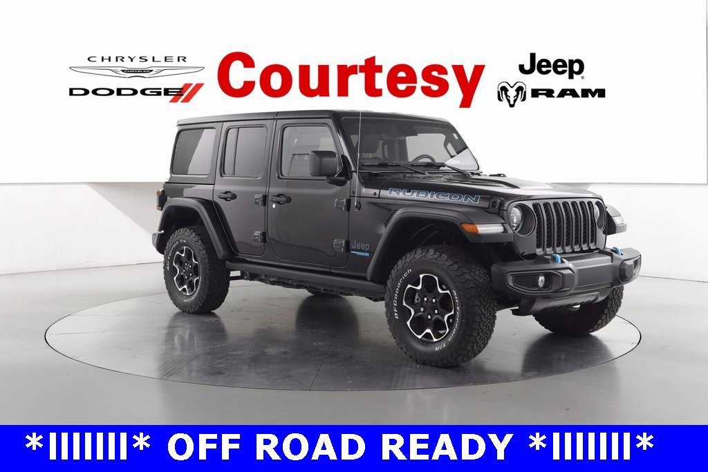 Certified 2022 Jeep Wrangler Unlimited Rubicon 4xe w/ Cold Weather Group