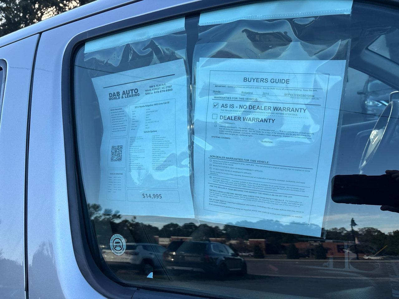 Used 2014 Honda Ridgeline SE image 19