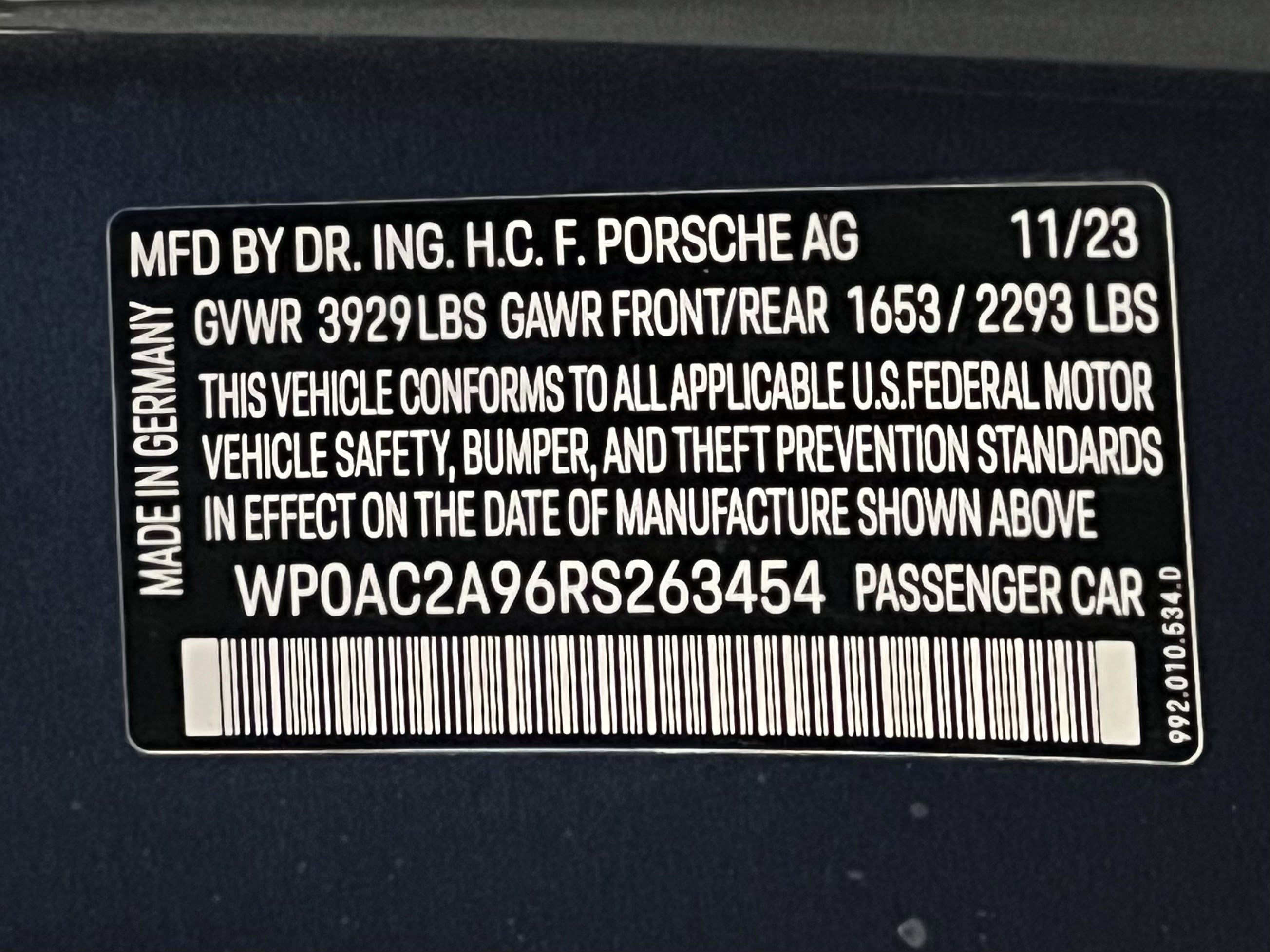 Used 2024 Porsche 911 GT3 image 25