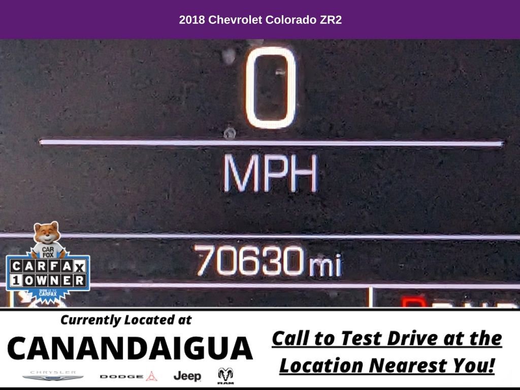 Used 2018 Chevrolet Colorado ZR2 w/ ZR2 Dusk Special Edition AWD/4WD image 18