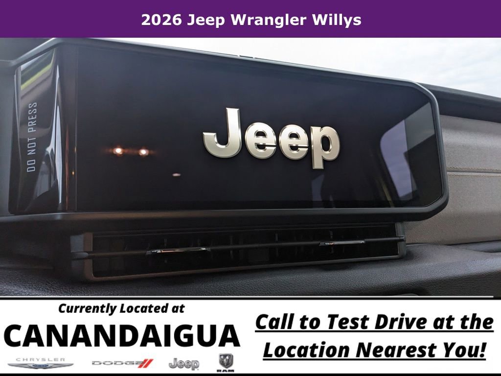 New 2026 Jeep Wrangler Unlimited Sport AWD/4WD image 14
