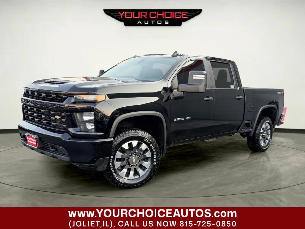 Used 2021 Chevrolet Silverado 2500 Custom w/ Custom Value Package AWD/4WD image 1