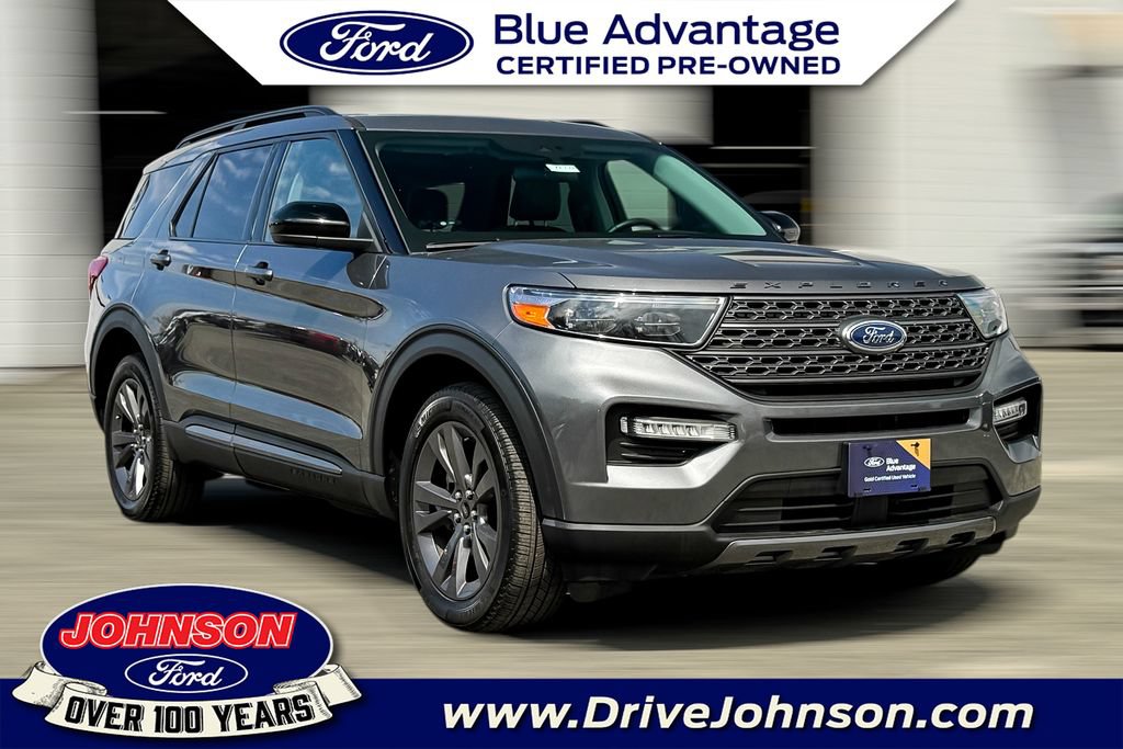 Certified 2022 Ford Explorer XLT w/ Equipment Group 202A