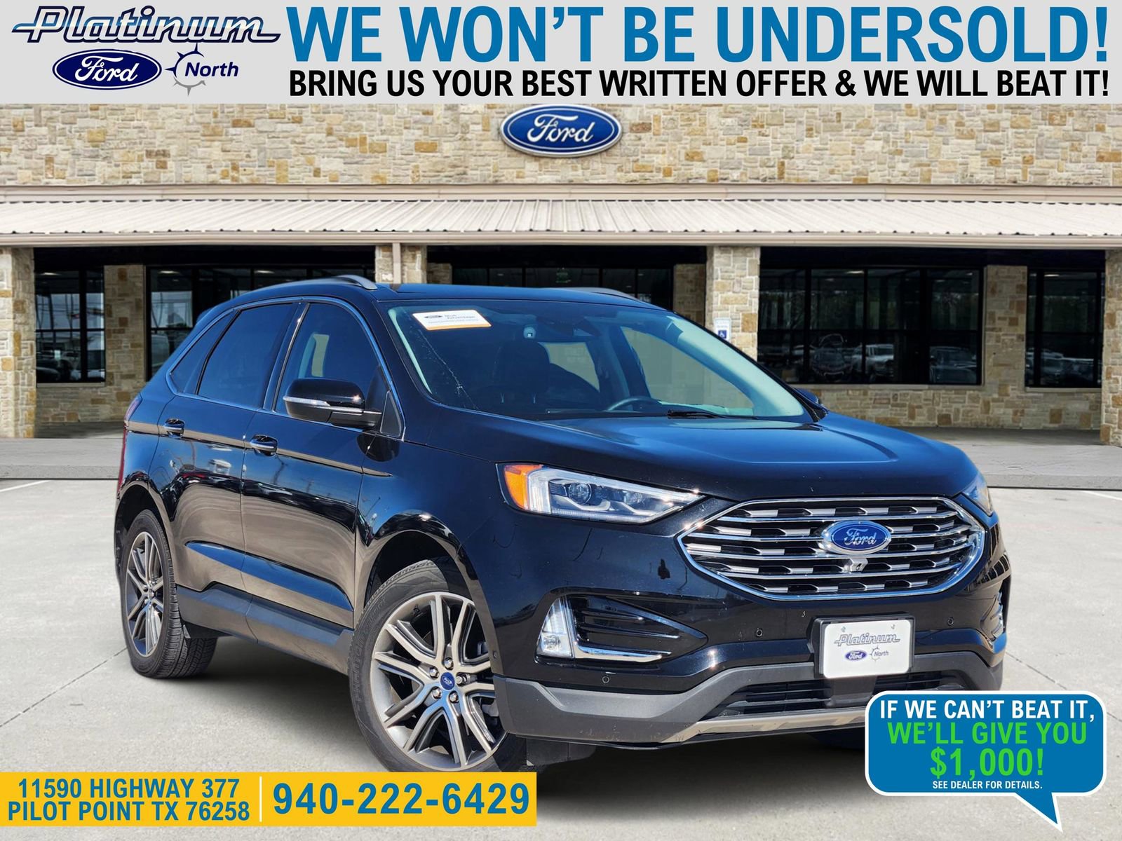 Used 2021 Ford Edge Titanium w/ Equipment Group 301A 360° Tour