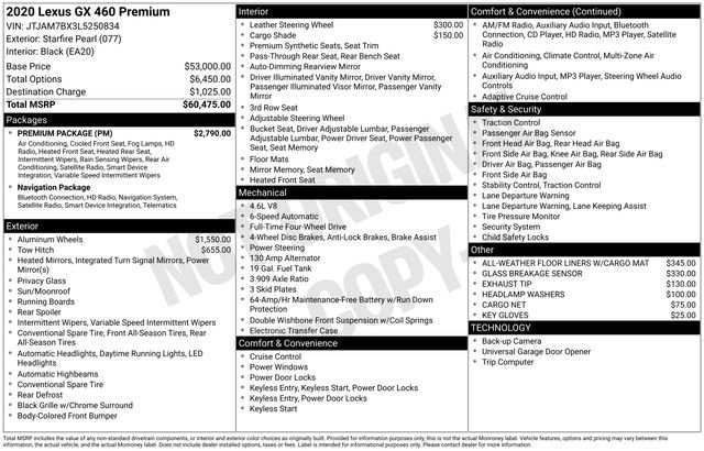 Used 2020 Lexus GX 460 Premium w/ Premium Package image 12