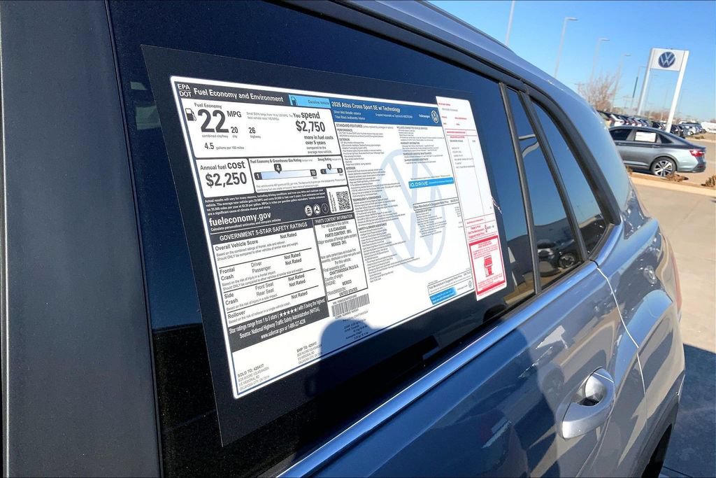 New 2026 Volkswagen Atlas Cross Sport SE AWD/4WD image 13