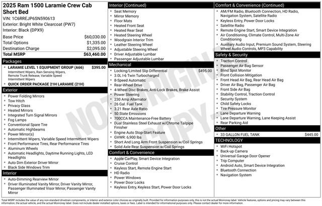 Used 2025 RAM 1500 Laramie RWD image 8