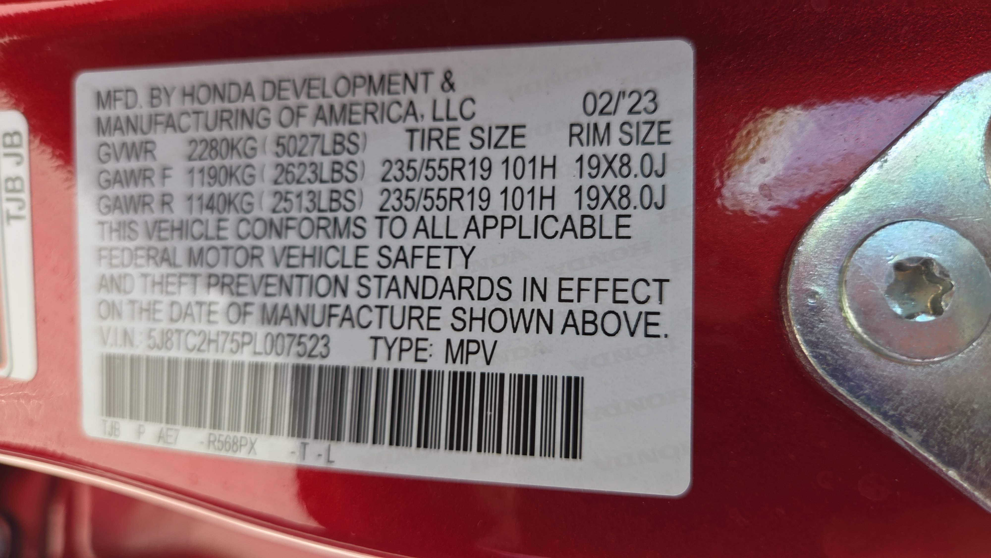 Certified 2023 Acura RDX AWD w/ Advance Package image 25