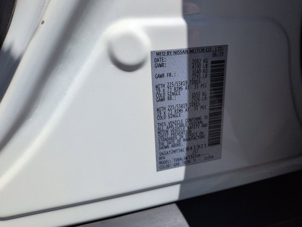 Used 2019 Nissan Rogue SL w/ Premium Package image 29