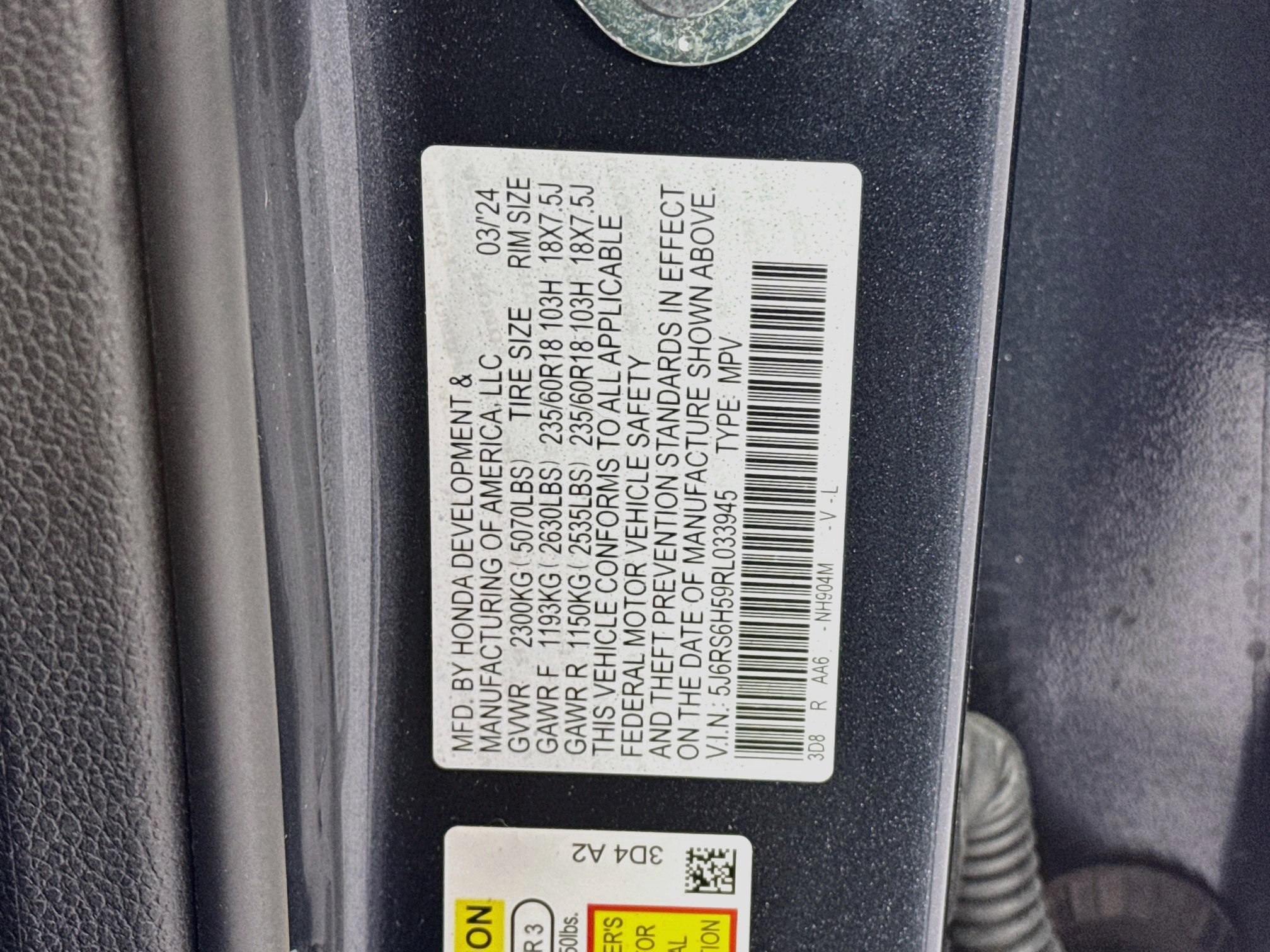 Certified 2024 Honda CR-V Sport image 32