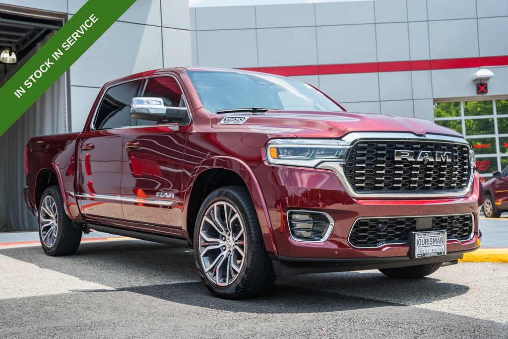 Certified 2025 RAM 1500 Tungsten w/ Trailer Tow Group AWD/4WD image 1