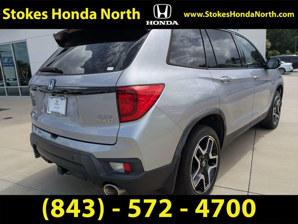 Certified 2022 Honda Passport Elite image 3