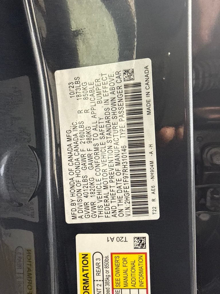 Used 2024 Honda Civic Touring image 17
