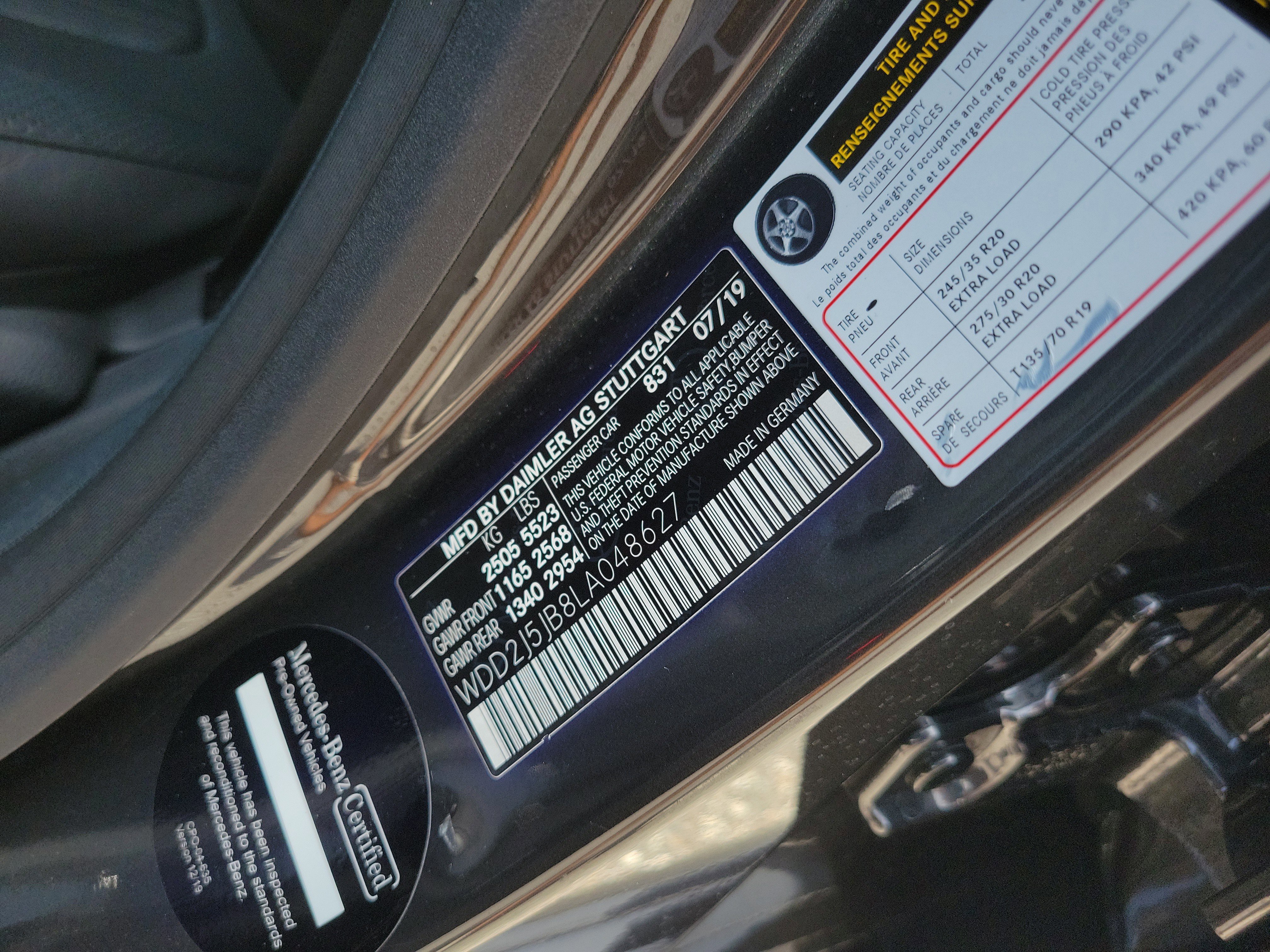 Certified 2020 Mercedes-Benz CLS 450 image 29
