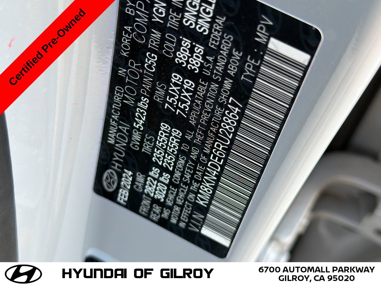 Certified 2024 Hyundai Ioniq 5 SEL RWD image 29