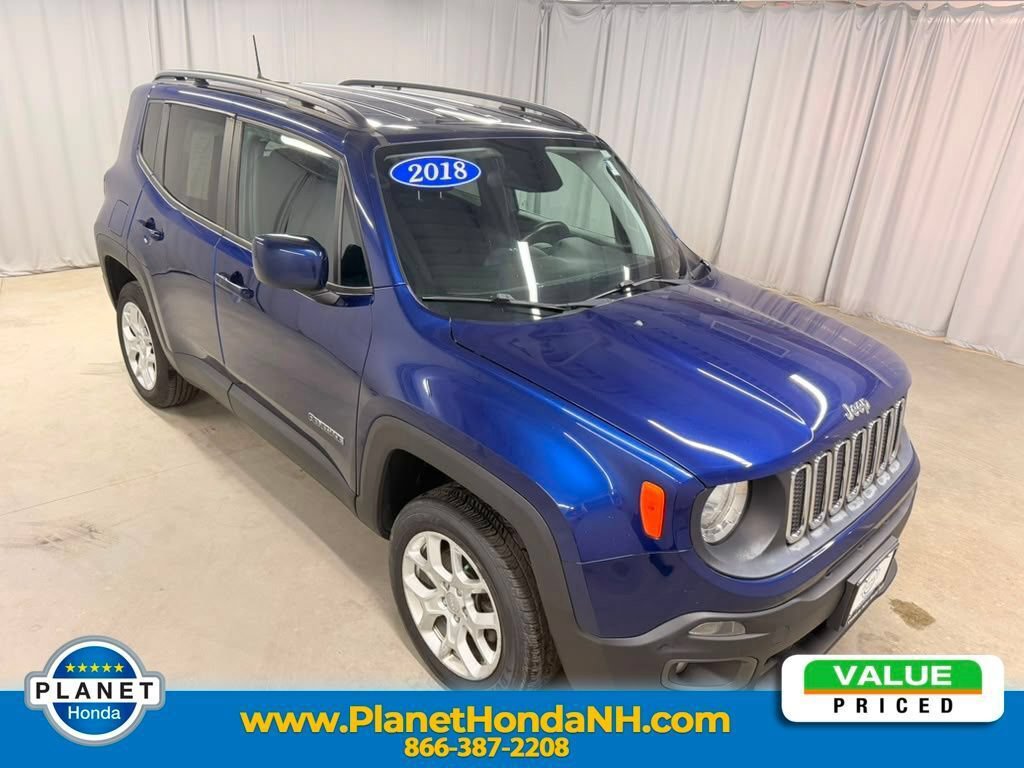 Used 2018 Jeep Renegade Latitude w/ Cold Weather Group AWD/4WD image 1
