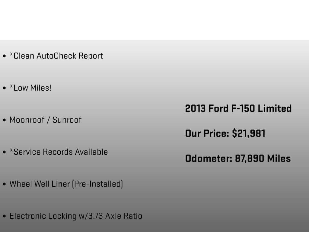 Used 2013 Ford F150 Limited image 12