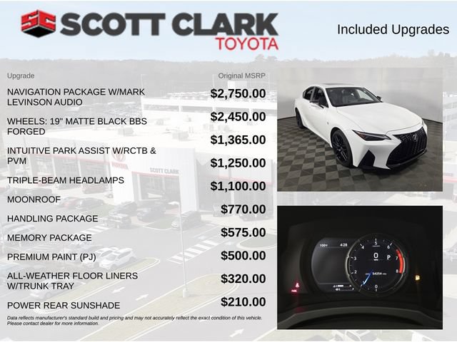 Used 2023 Lexus IS 350 F Sport AWD/4WD image 8