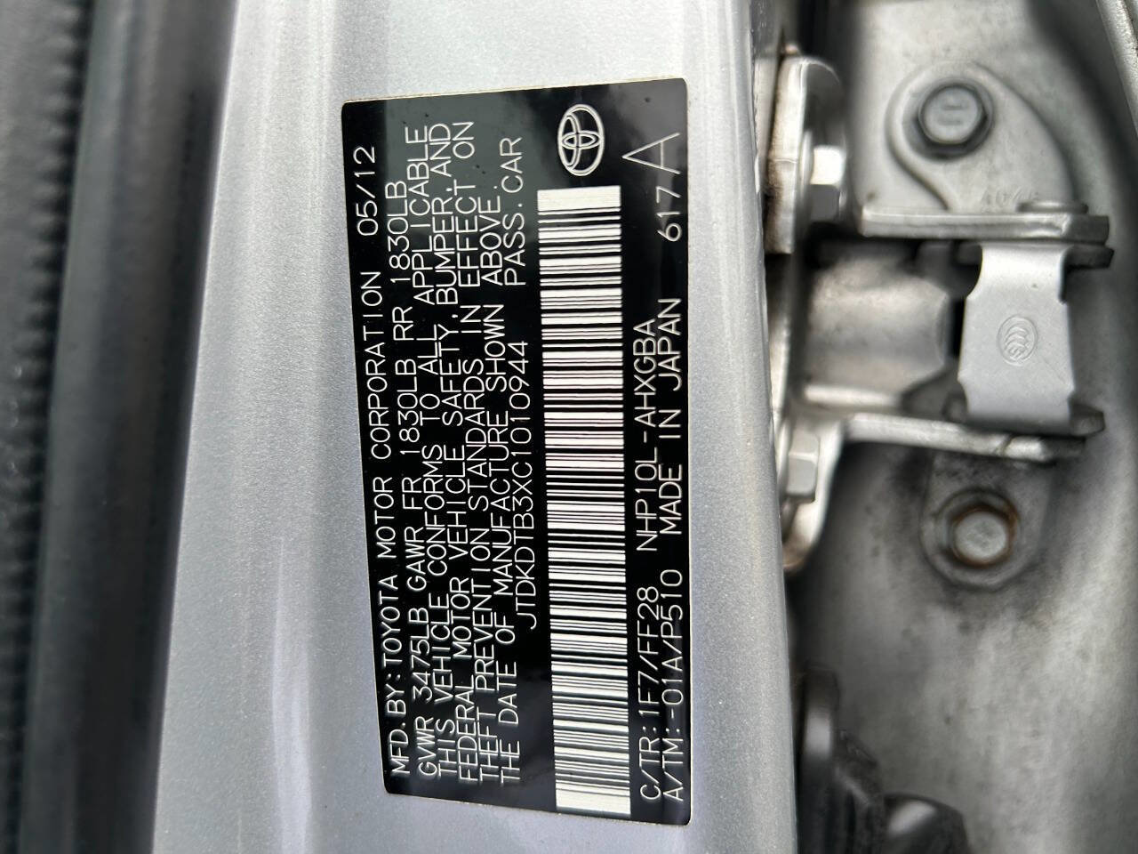 Used 2012 Toyota Prius C Three image 19