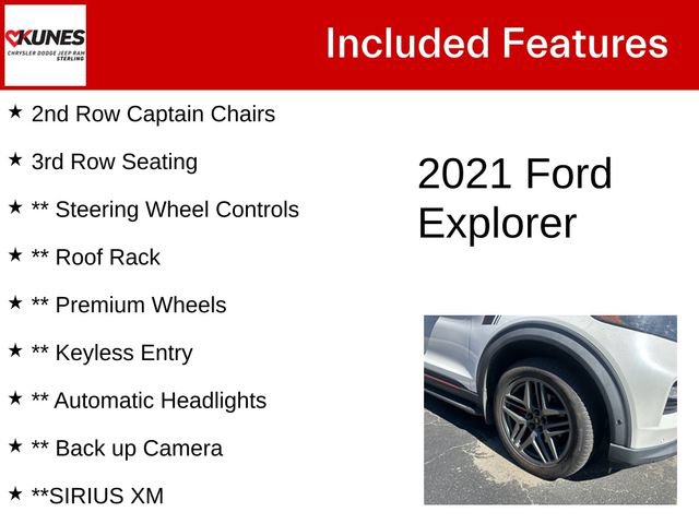 Used 2021 Ford Explorer ST w/ Equipment Group 401A AWD/4WD image 5