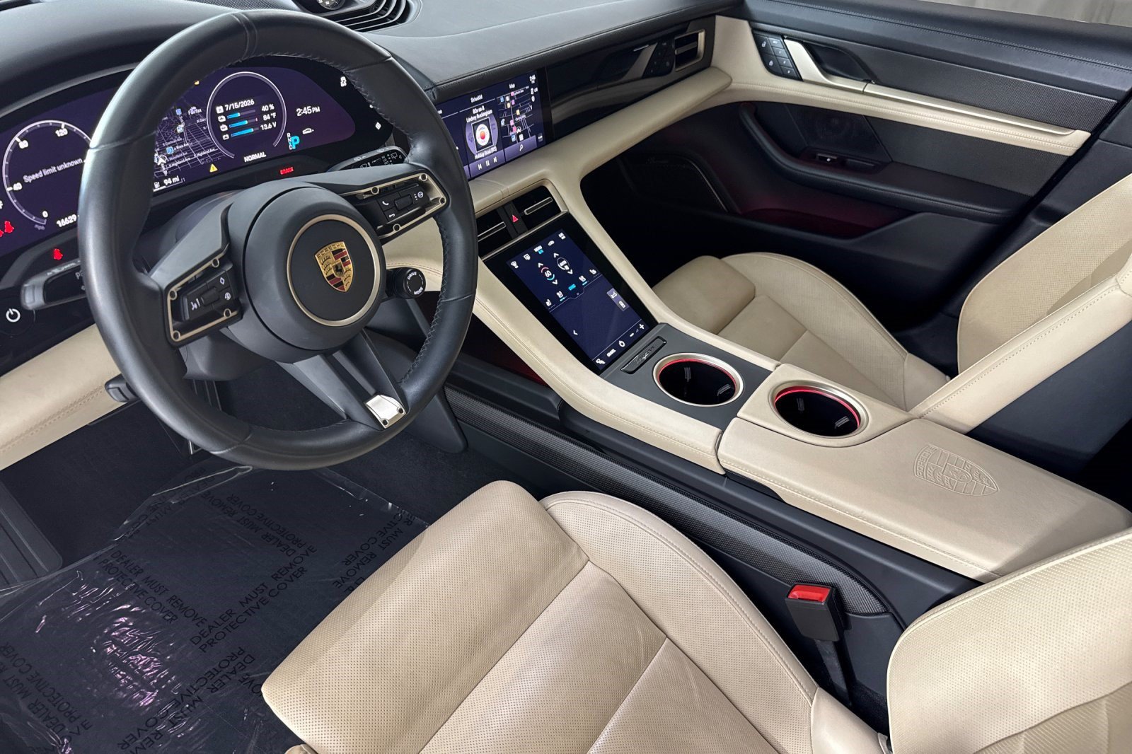 Used 2022 Porsche Taycan Turbo S AWD/4WD image 4