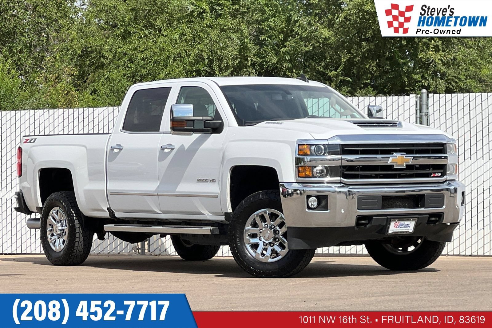 Used 2019 Chevrolet Silverado 2500 LTZ w/ Duramax Plus Package AWD/4WD image 1