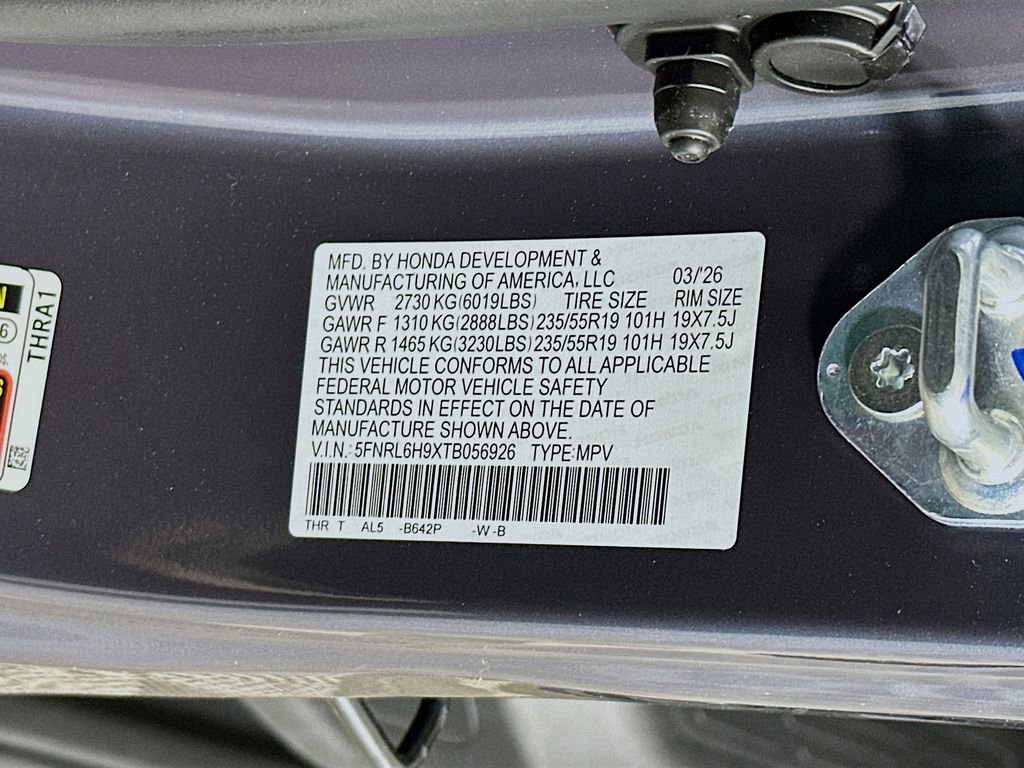 New 2026 Honda Odyssey Elite image 27