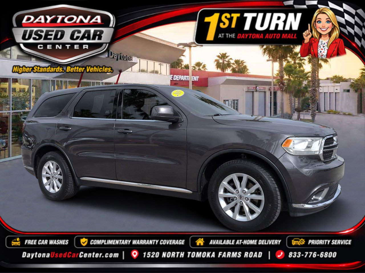 Used 2019 Dodge Durango SXT w/ 3rd Row Seating Group image 1