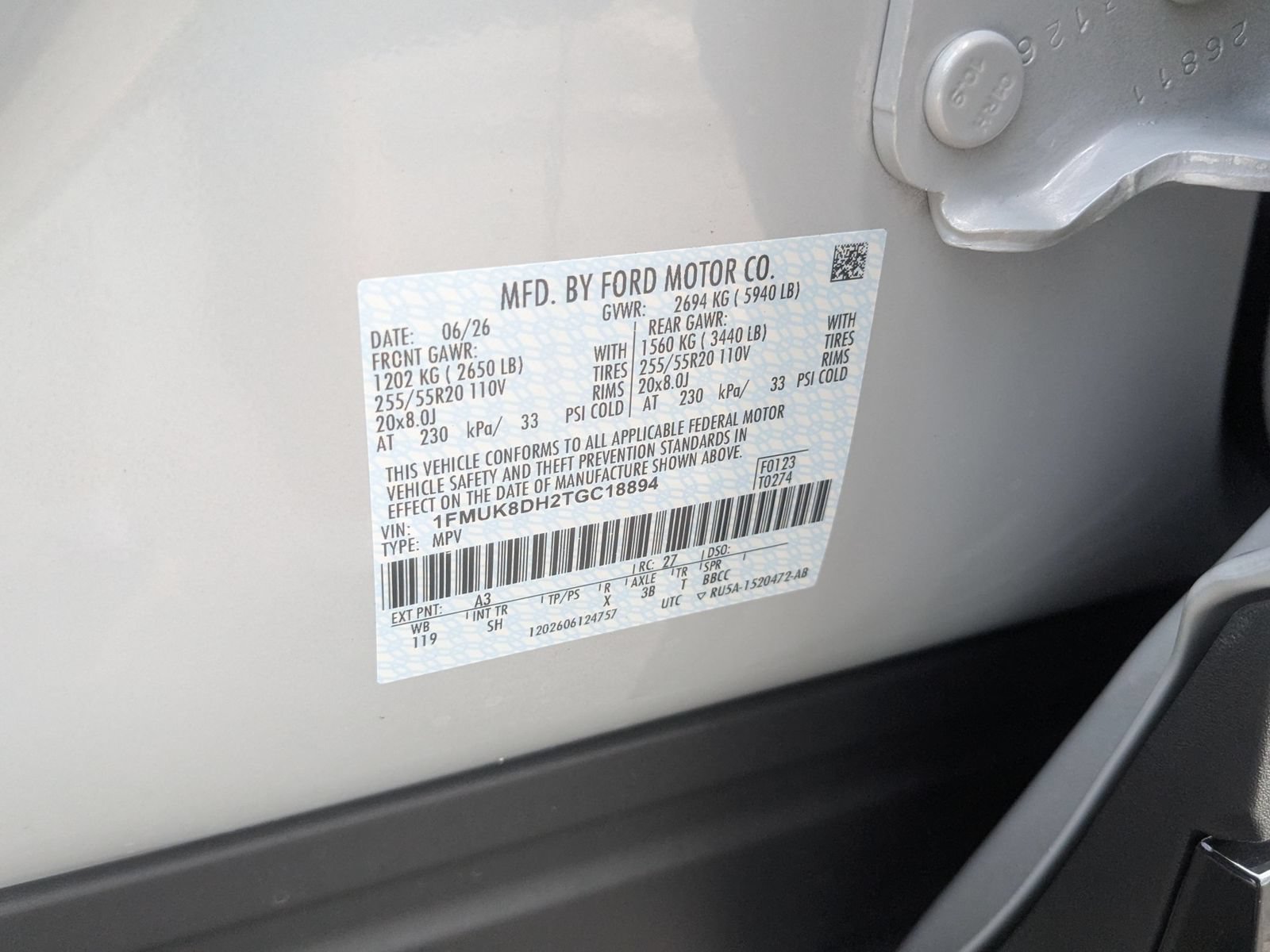 New 2026 Ford Explorer Active w/ Active Comfort Package AWD/4WD image 40