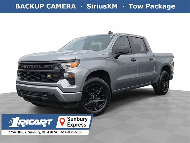 Used 2024 Chevrolet Silverado 1500 Custom w/ Turbomax Blackout Package