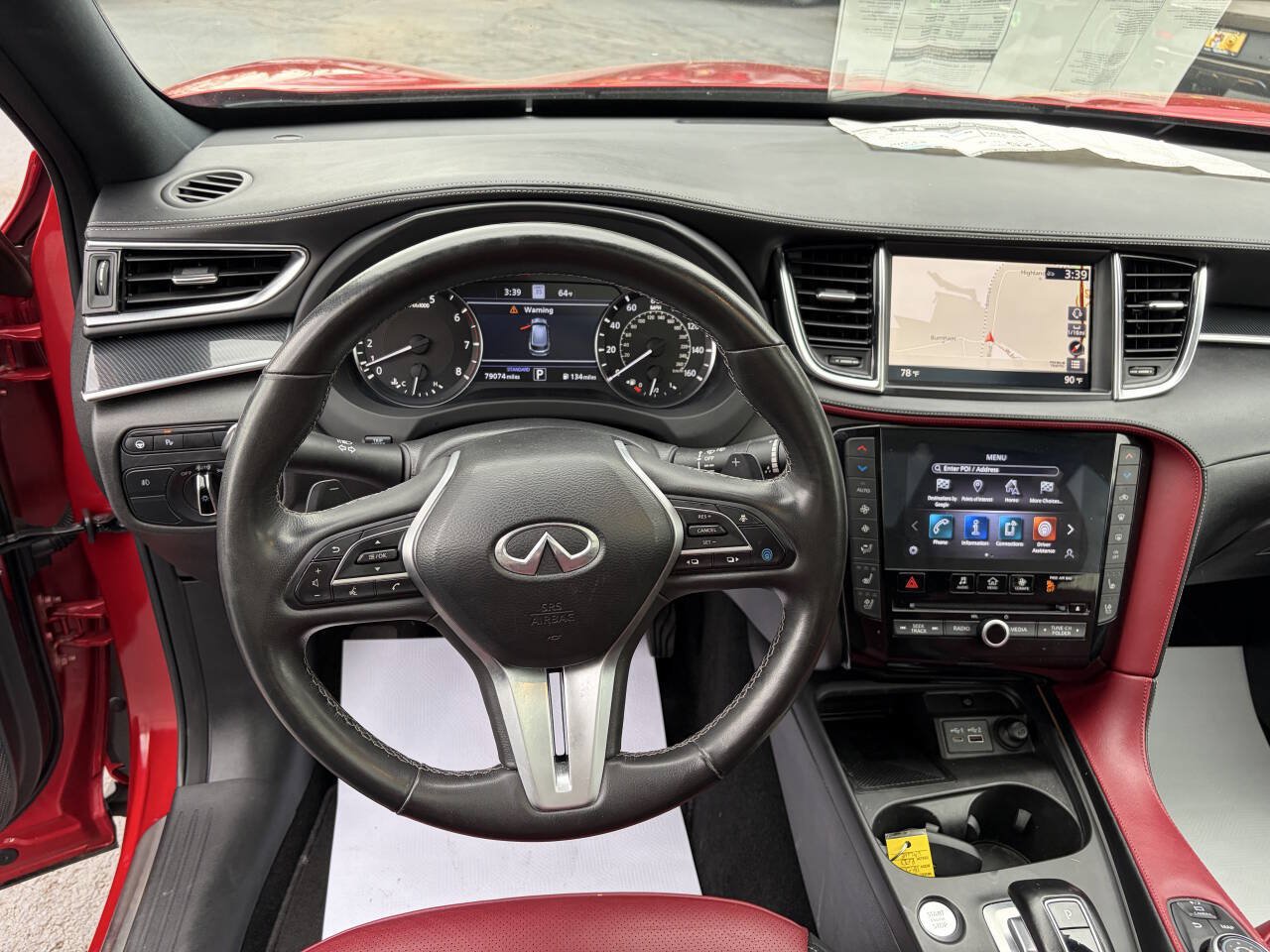 Used 2023 INFINITI QX50 Sport AWD/4WD image 15