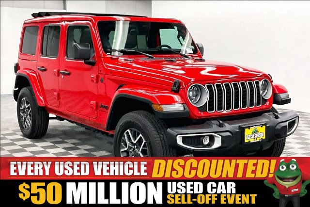 Used 2026 Jeep Wrangler Unlimited Sahara AWD/4WD image 1