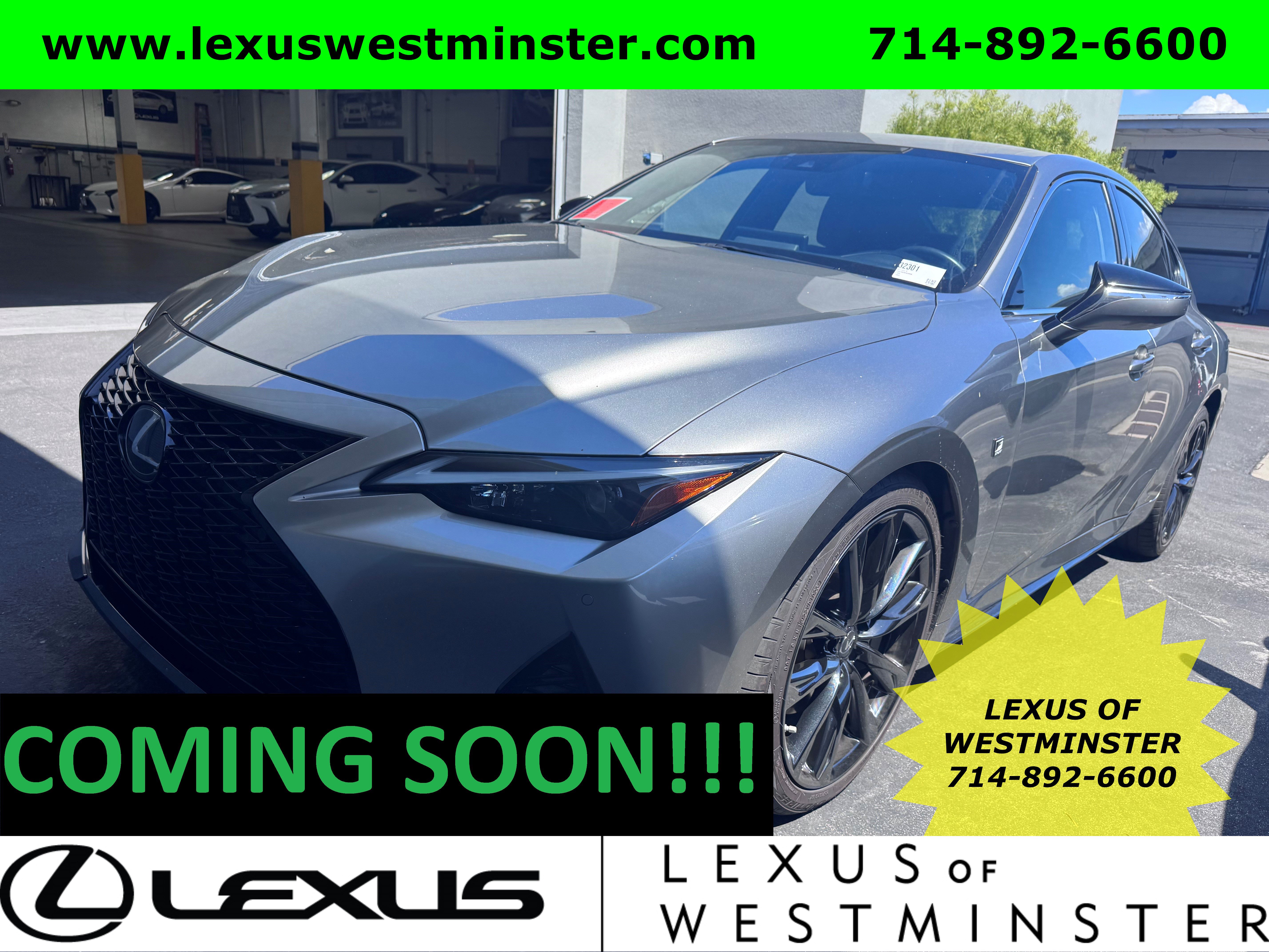 Used 2021 Lexus IS 350 F Sport w/ Accessory Package image 1