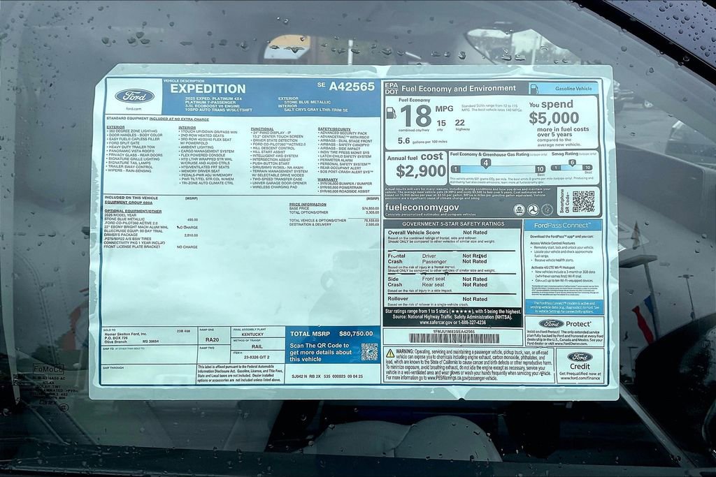 New 2025 Ford Expedition Platinum w/ Driver's Package image 14