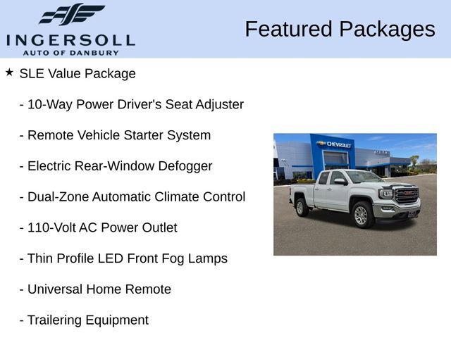 Used 2016 GMC Sierra 1500 SLE w/ SLE Value Package image 10