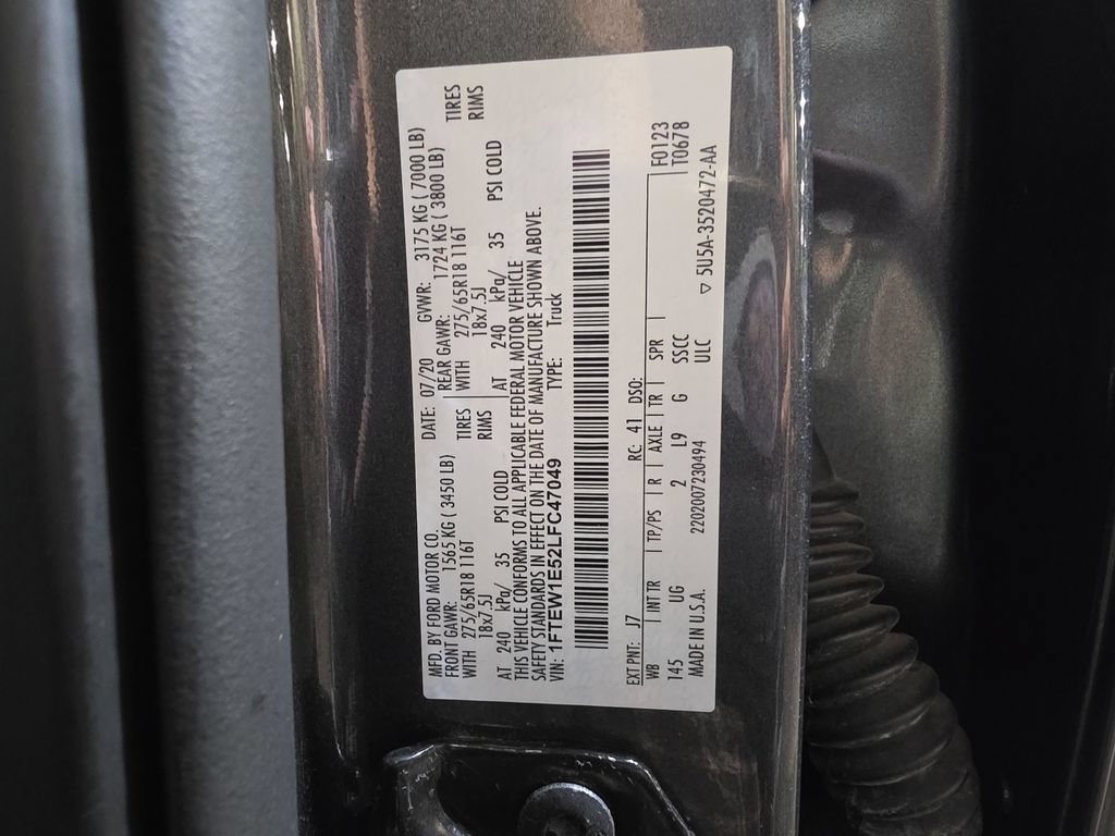 Used 2020 Ford F150 XLT w/ Equipment Group 302A Luxury AWD/4WD image 26