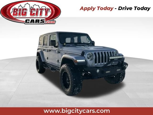 Used 2018 Jeep Wrangler Unlimited Sahara w/ Uconnect 4C Nav & Sound Group