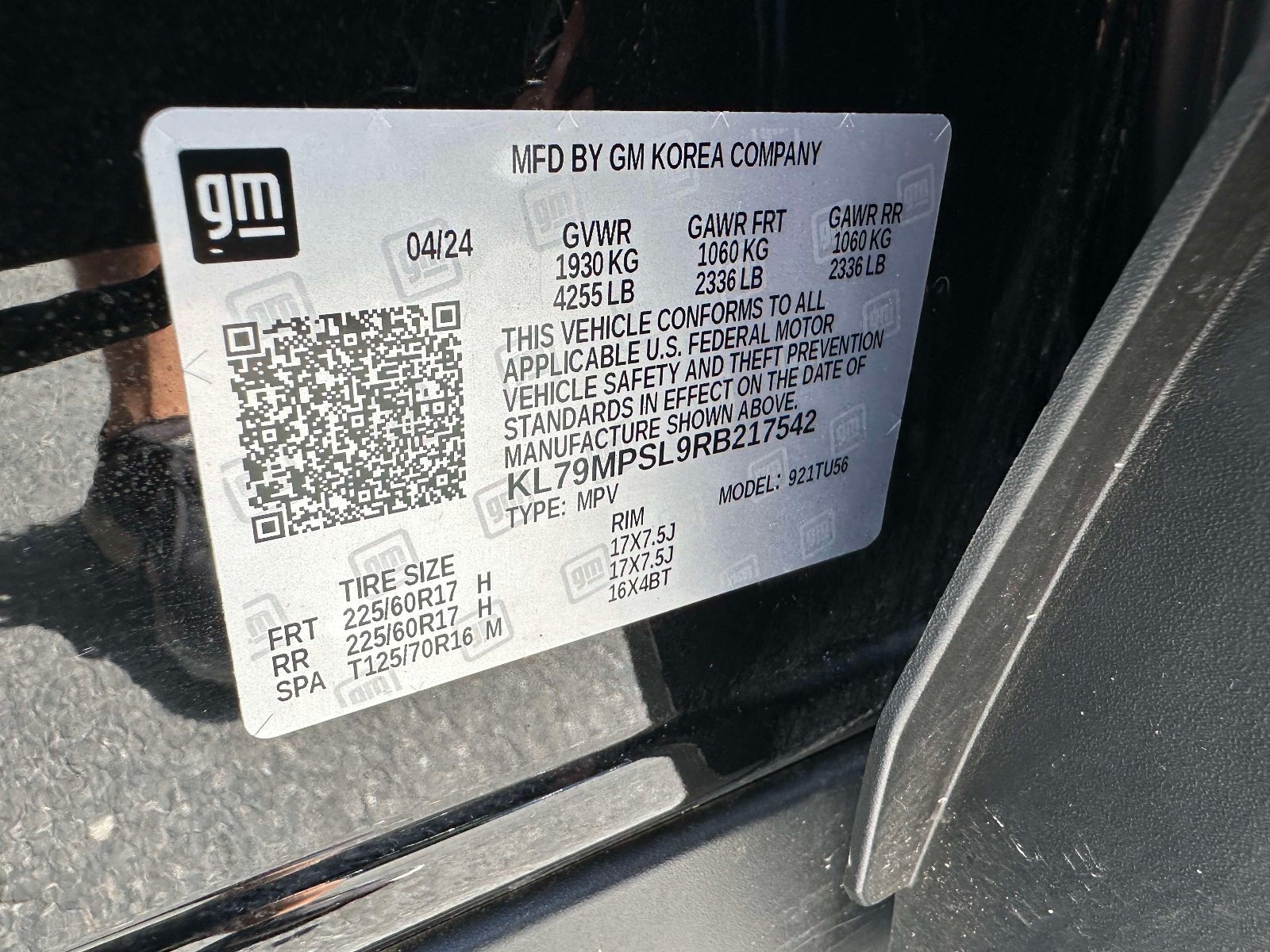 Used 2024 Chevrolet TrailBlazer LT w/ LT Cold Weather Package FWD image 33