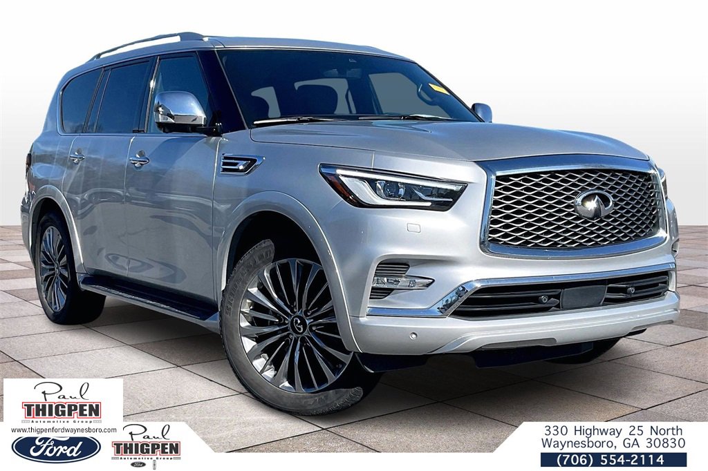 Used 2021 INFINITI QX80 Sensory w/ All-Season Package