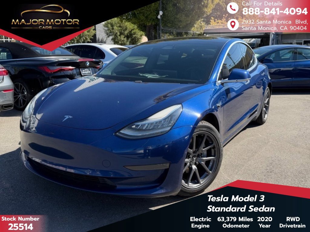 Used 2020 Tesla Model 3 Standard Range
