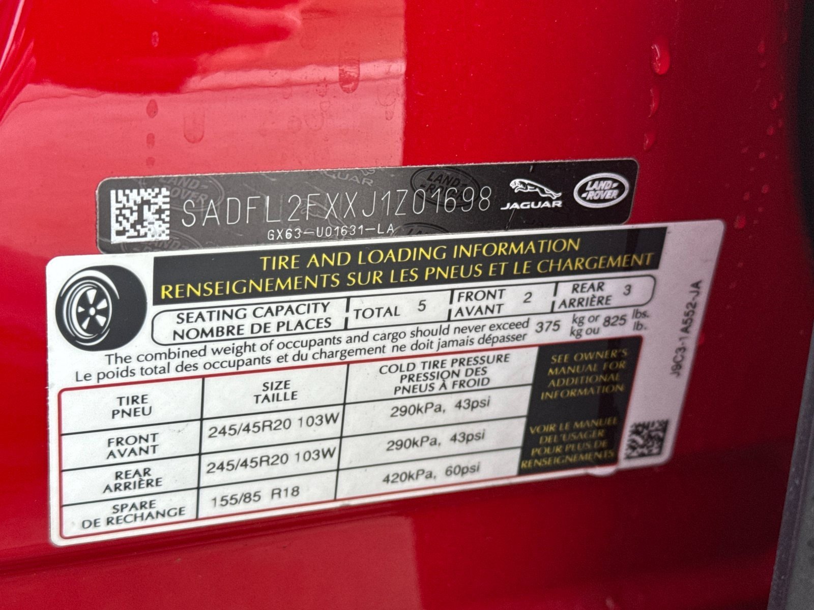 Used 2018 Jaguar E-PACE First Edition image 28