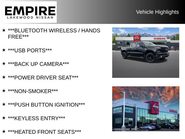 Used 2019 Chevrolet Silverado 1500 LT Trail Boss AWD/4WD image 2
