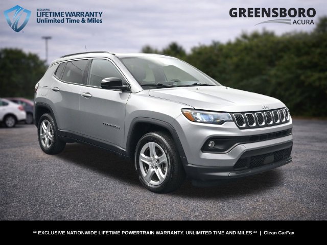 Used 2023 Jeep Compass Latitude w/ Sun and Sound Group AWD/4WD 360° Tour