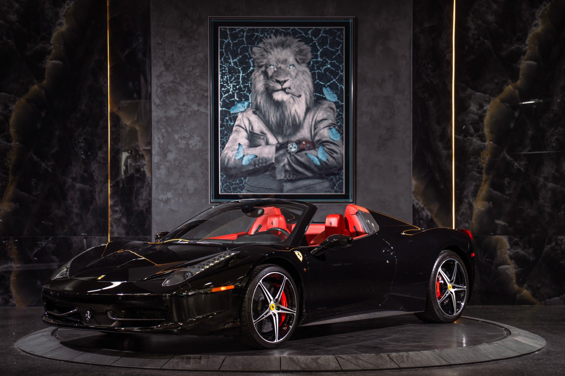 Used 2014 Ferrari 458 Spider RWD image 1