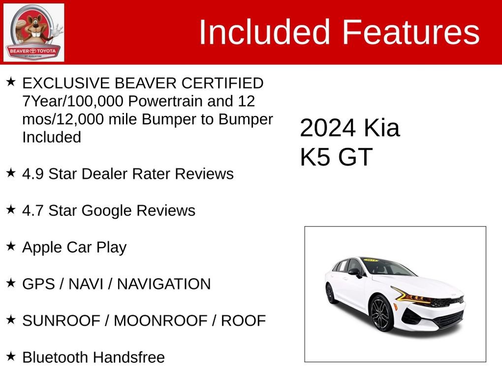 Used 2024 Kia K5 GT image 4
