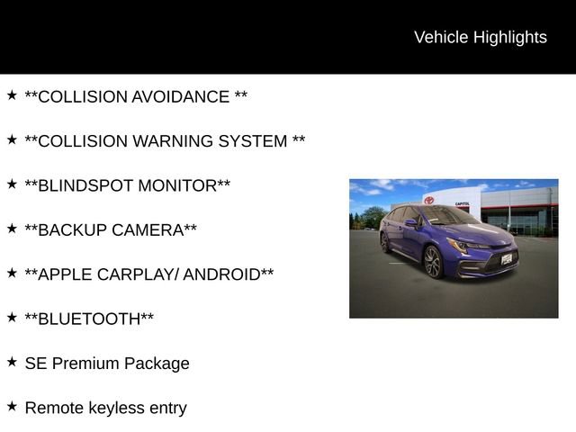 Certified 2022 Toyota Corolla SE image 2