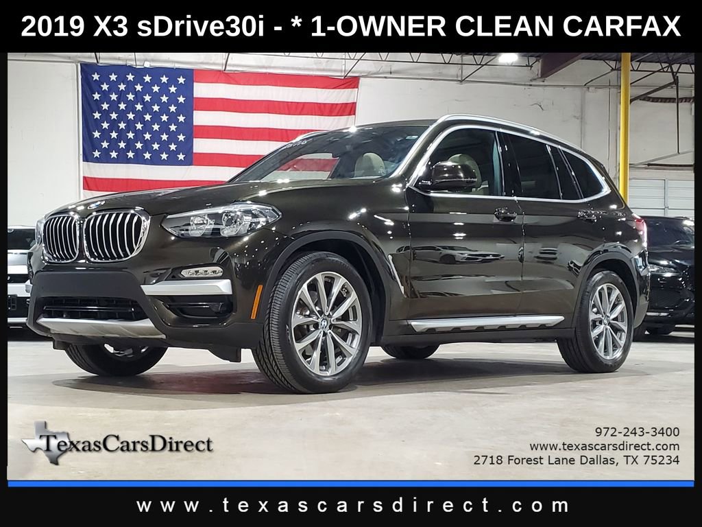Used 2019 BMW X3 sDrive30i w/ Driving Assistance Package RWD image 1