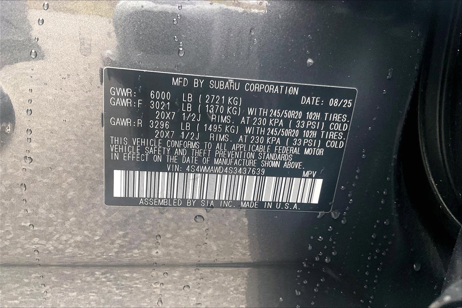 New 2025 Subaru Ascent Bronze Edition w/ Popular Package #2 image 12