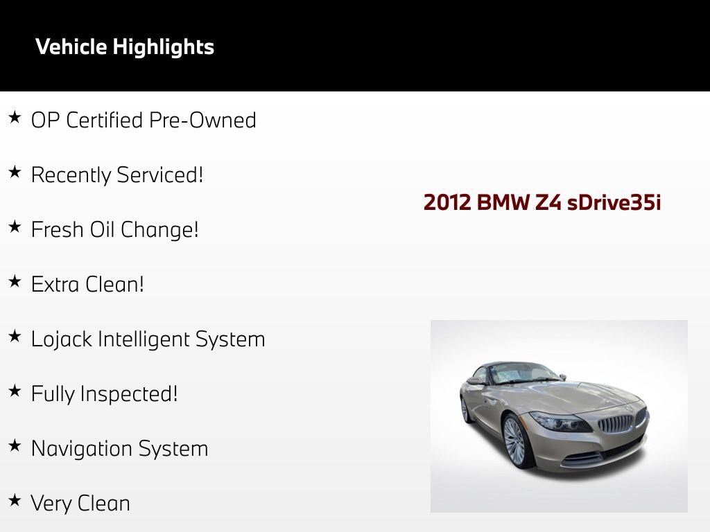 Used 2012 BMW Z4 sDrive35i RWD video 2
